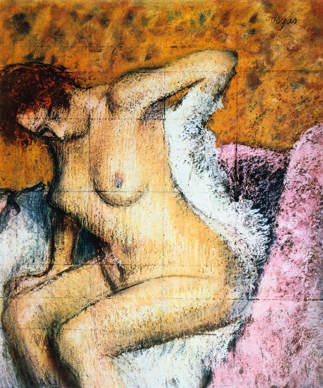 Après le Bain, vers 1895 - Edgar Degas