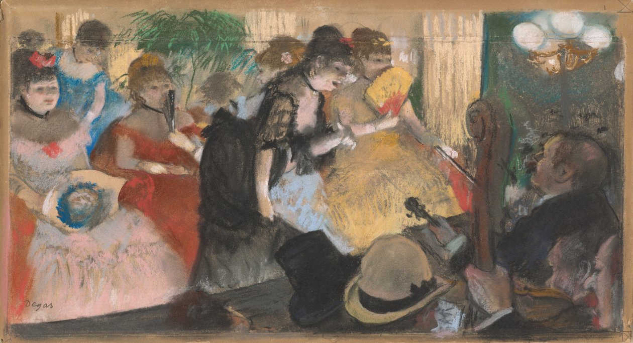 Café-concert - Edgar Degas