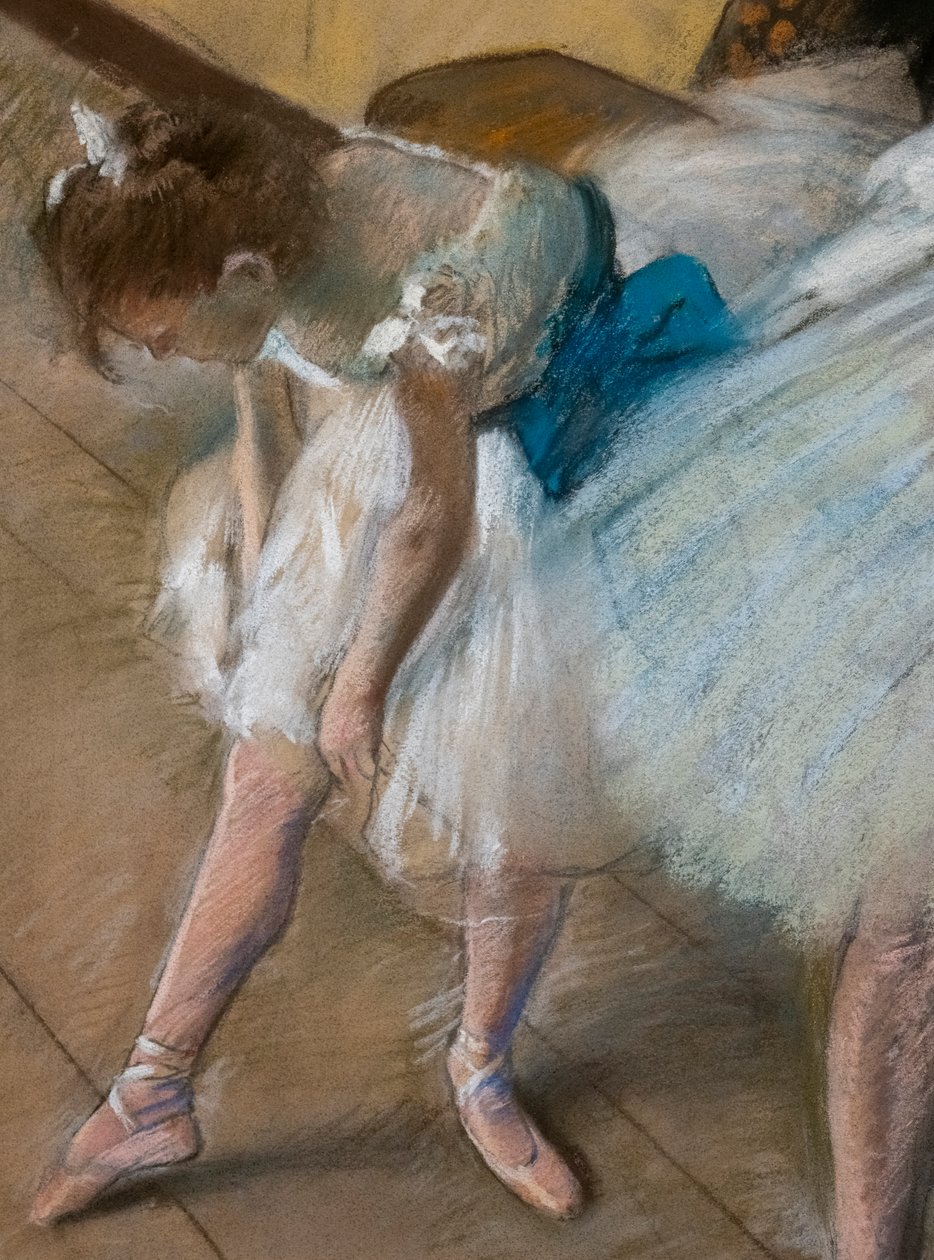 Examen de danse (détail) - Edgar Degas