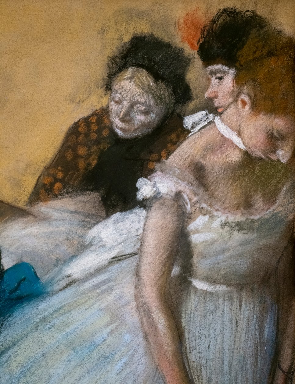 Examen de danse (détail) - Edgar Degas
