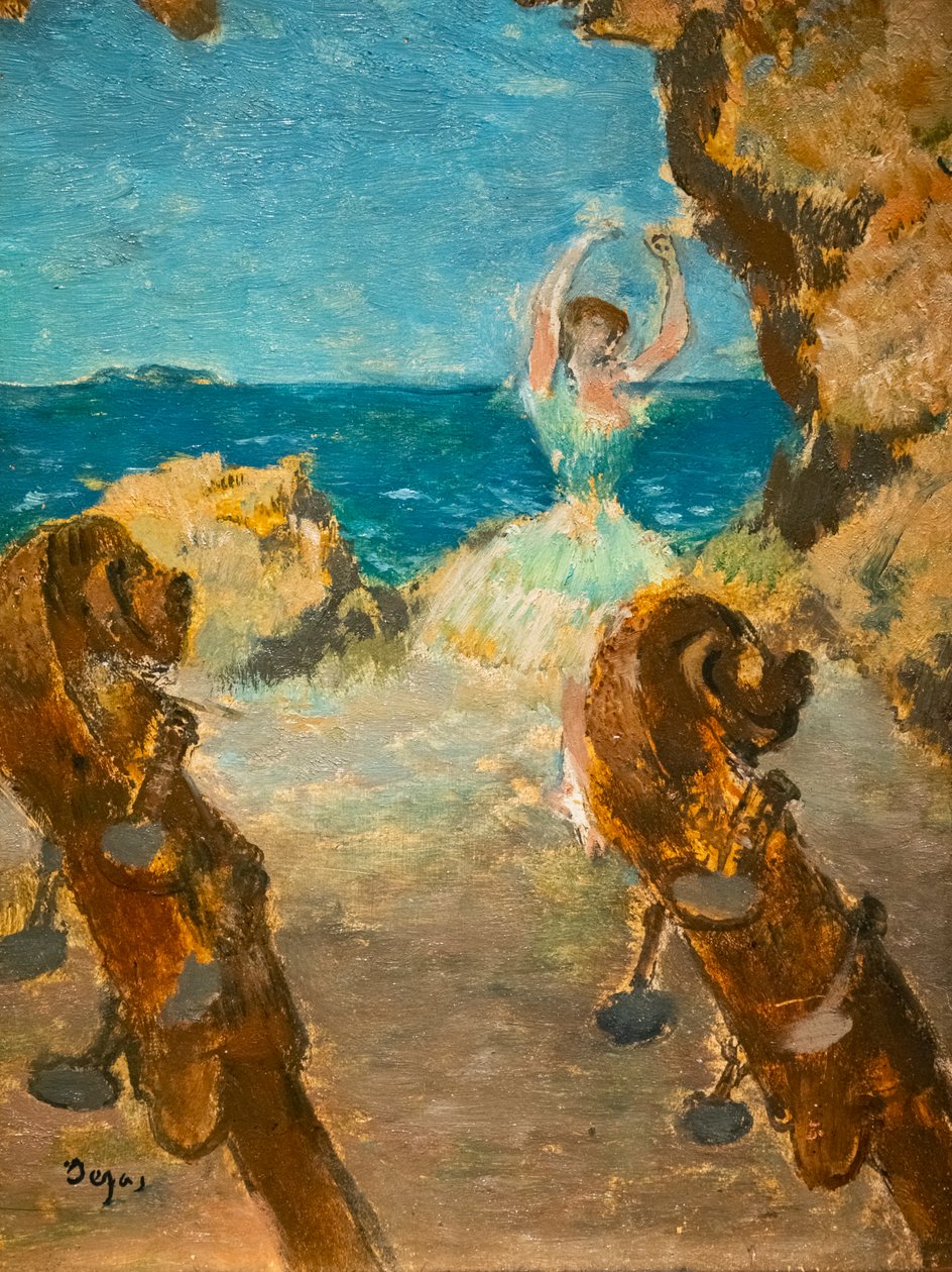 Danseuse. Scène de ballet - Edgar Degas