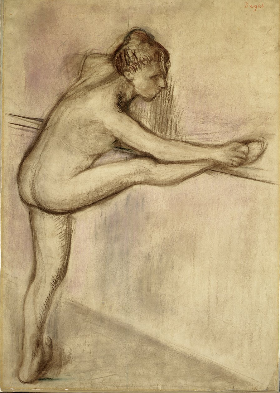 Danseuse à la barre - Edgar Degas