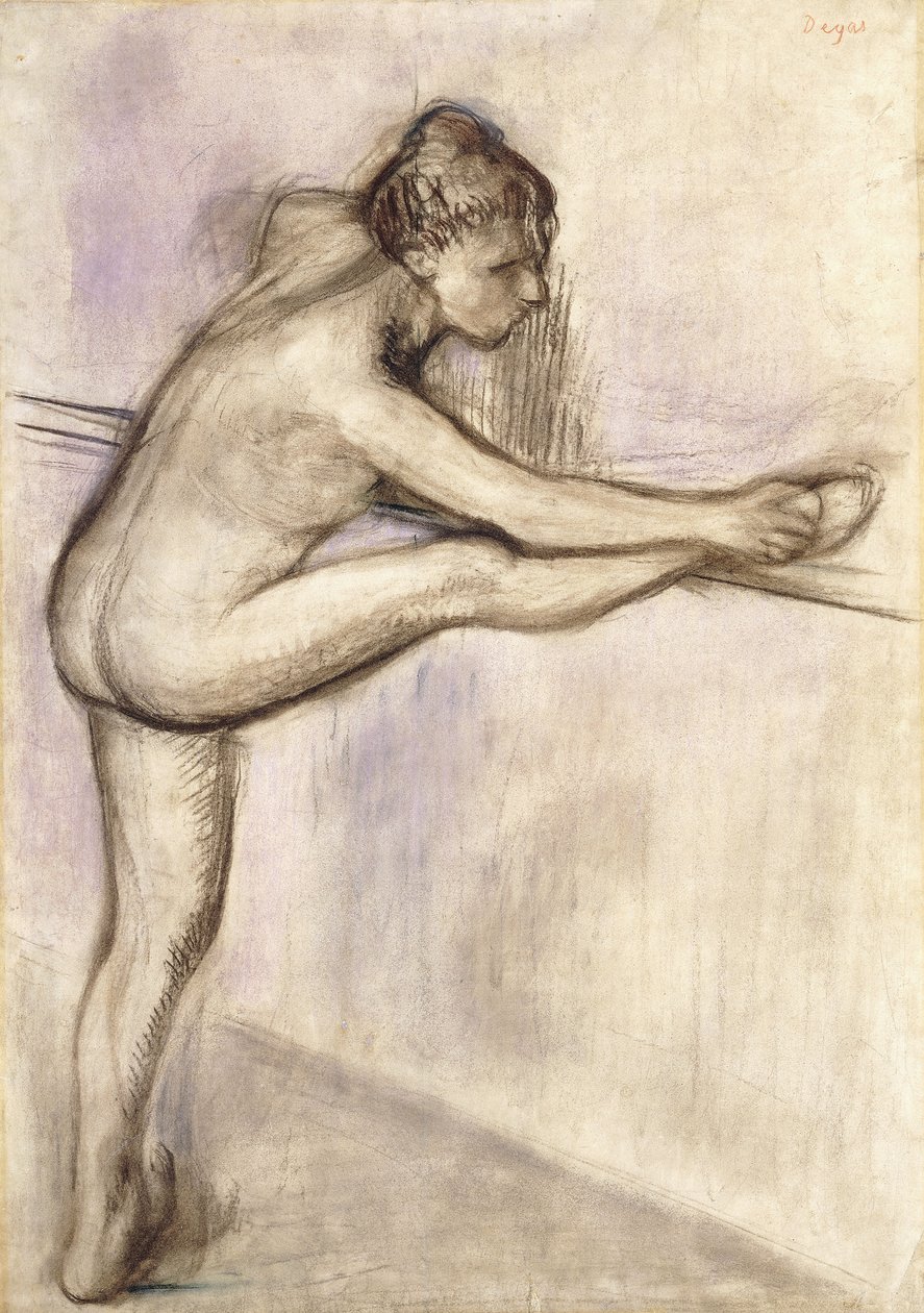Danseuse à la barre, 1884-1888 - Edgar Degas