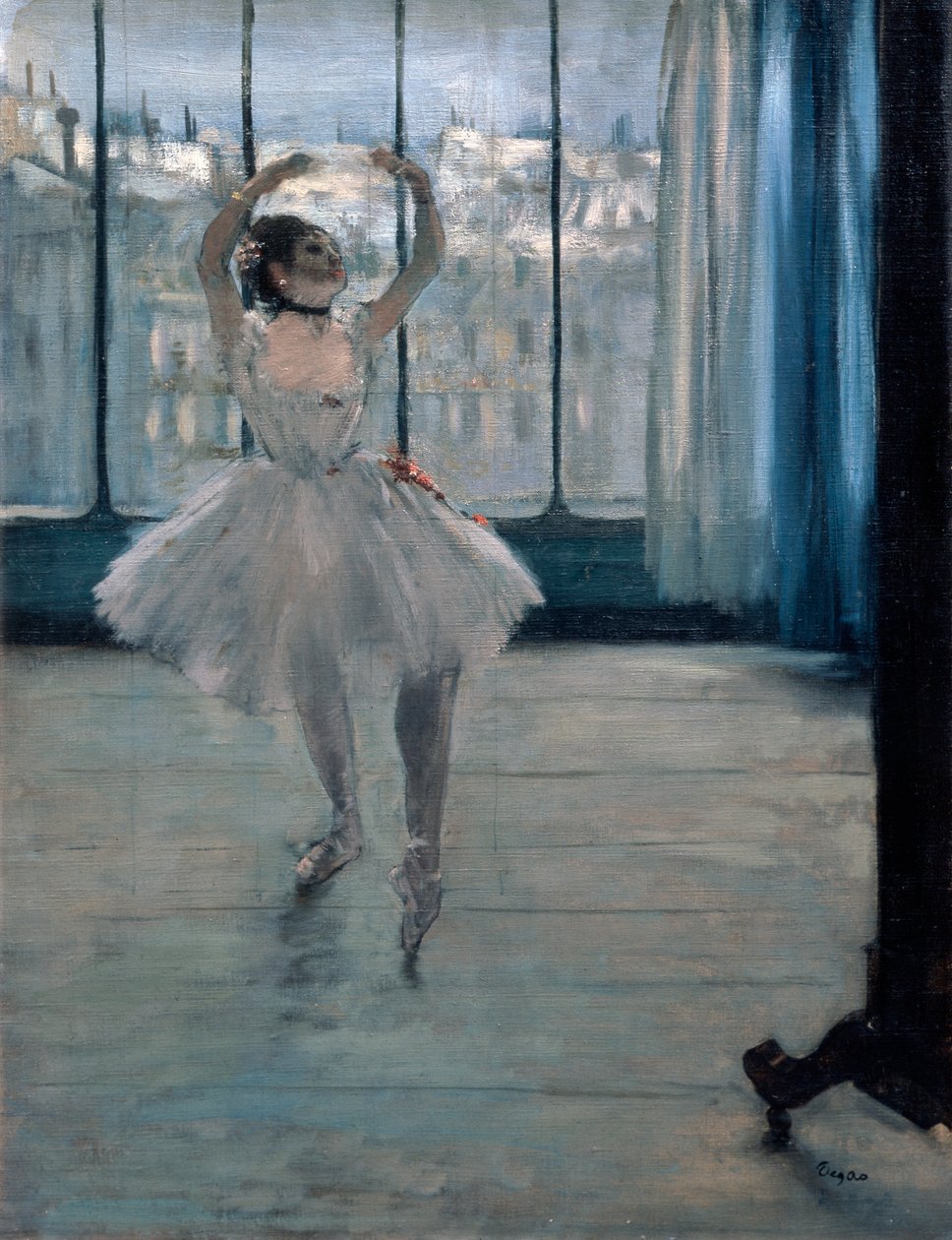 Danseuse chez le photographe, 1875 - Edgar Degas