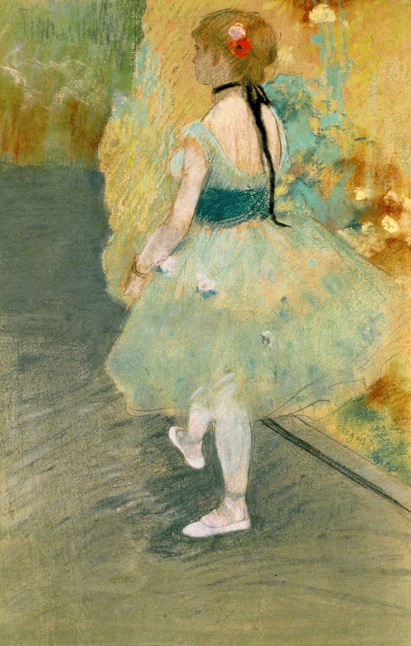 Danseuse en vert, vers 1878 - Edgar Degas