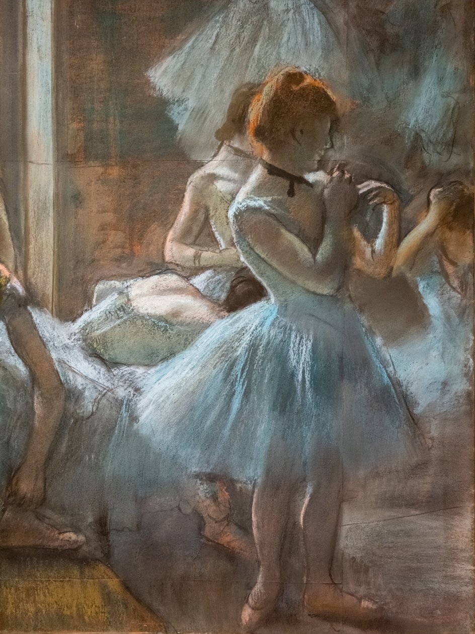 Danseurs (détail) - Edgar Degas