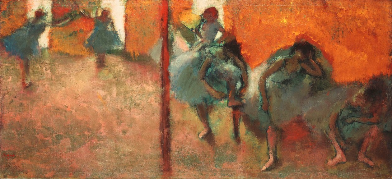 Danseurs dans un studio - Edgar Degas