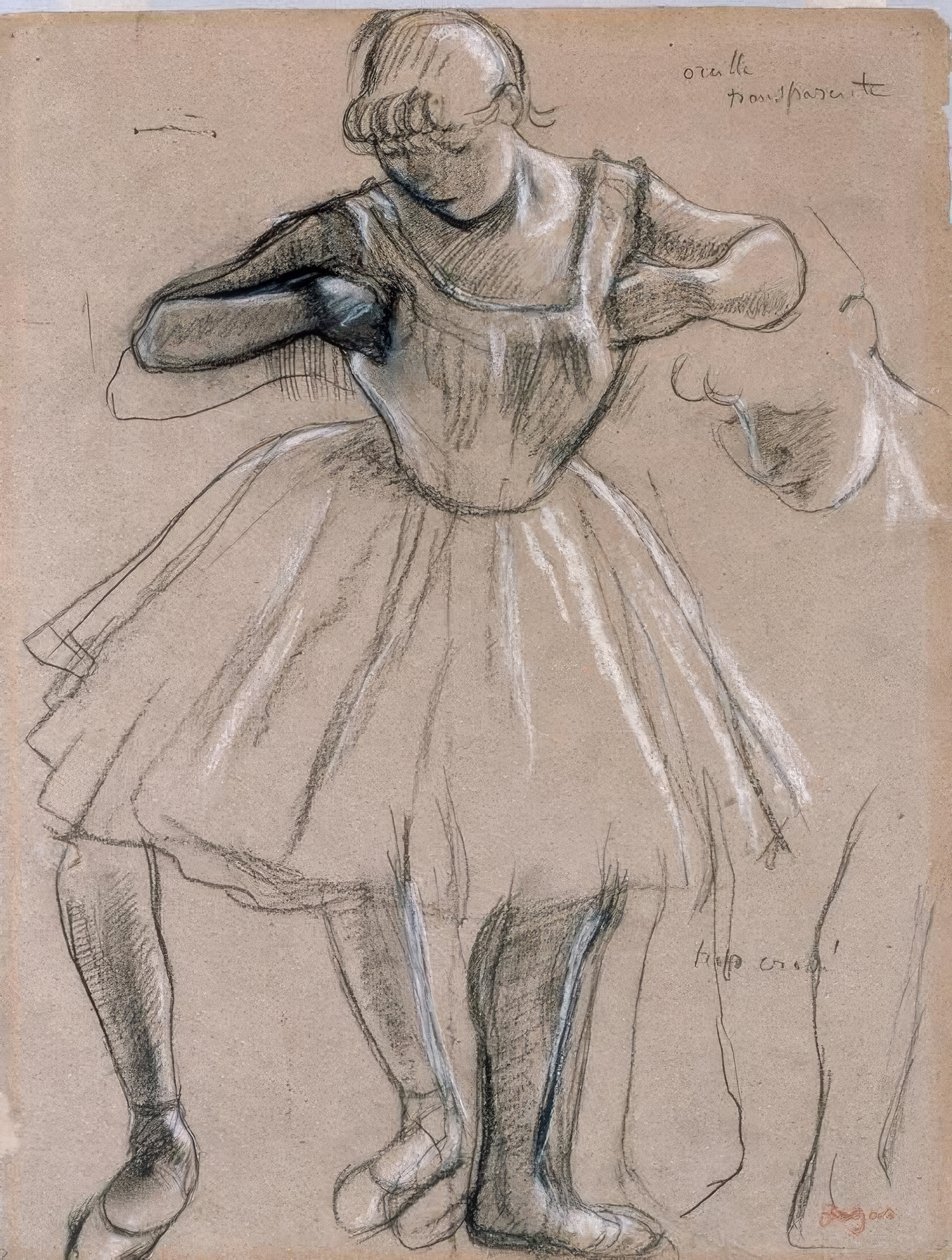 Danseuse debout - Edgar Degas