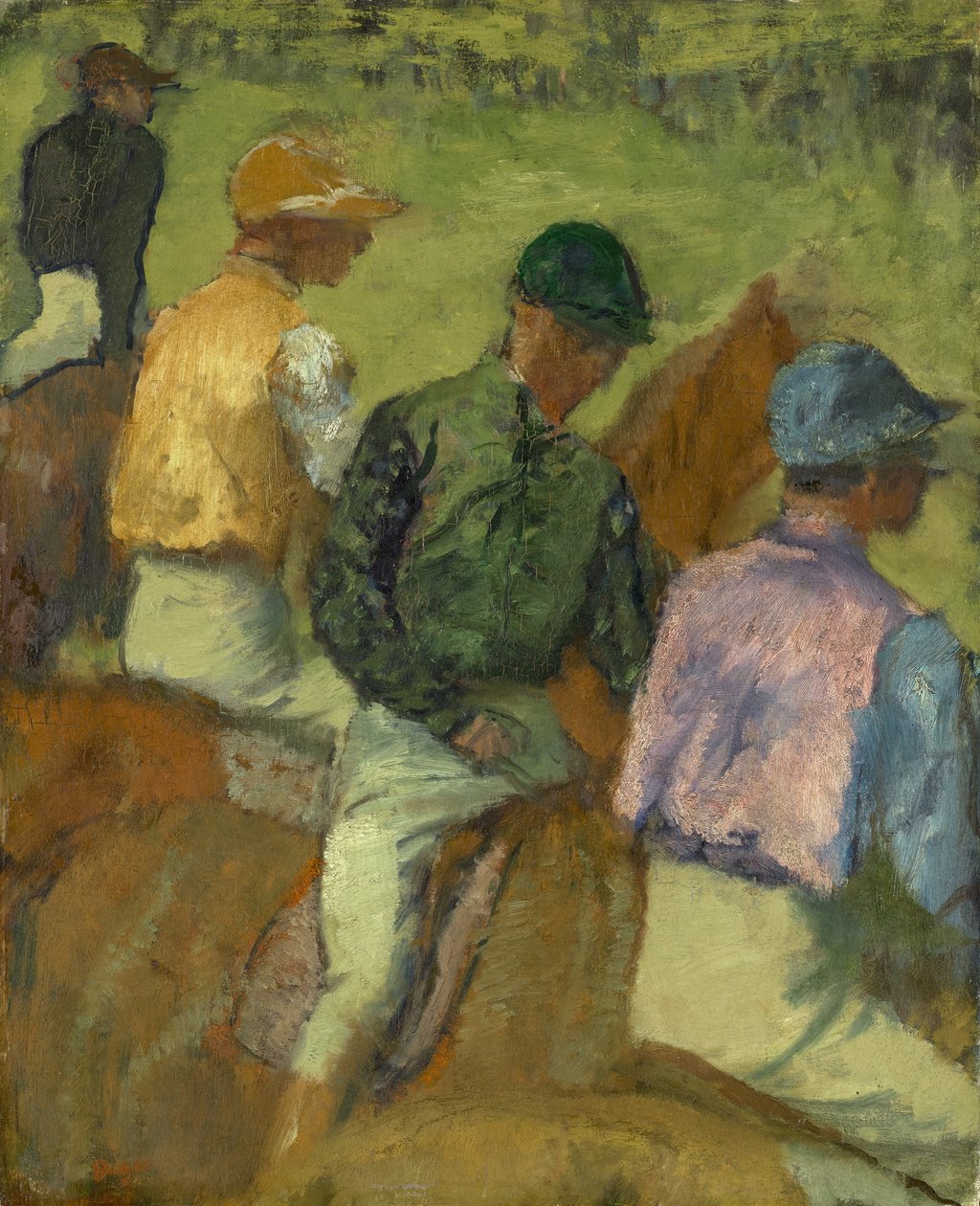 Quatre jockeys, 1889 - Edgar Degas