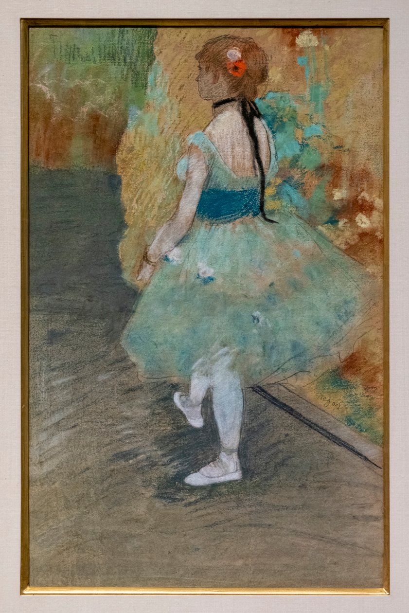 Danseuse verte - Edgar Degas