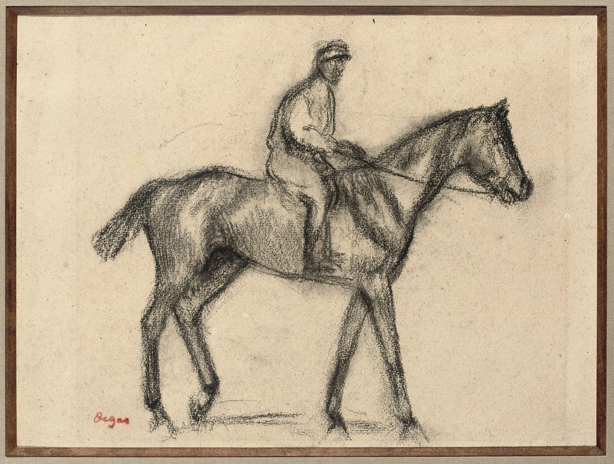 Jockey - Edgar Degas