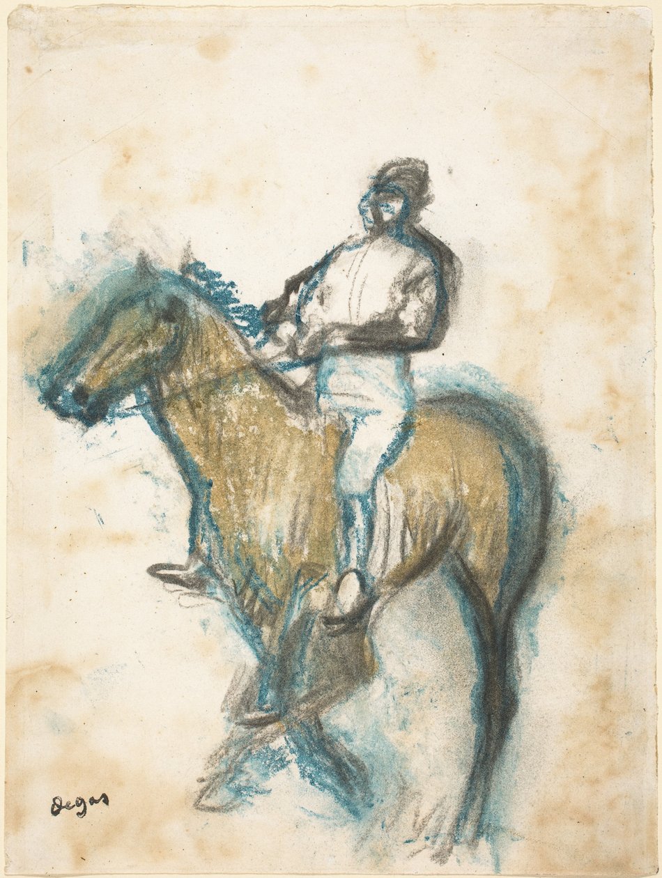 Jockey - Edgar Degas