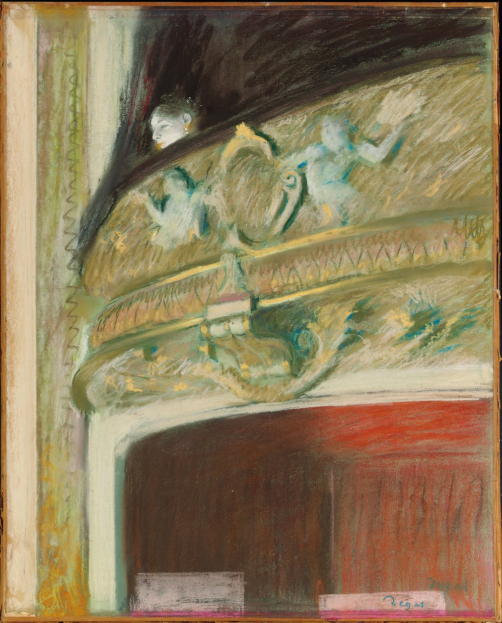 La Loge - Edgar Degas
