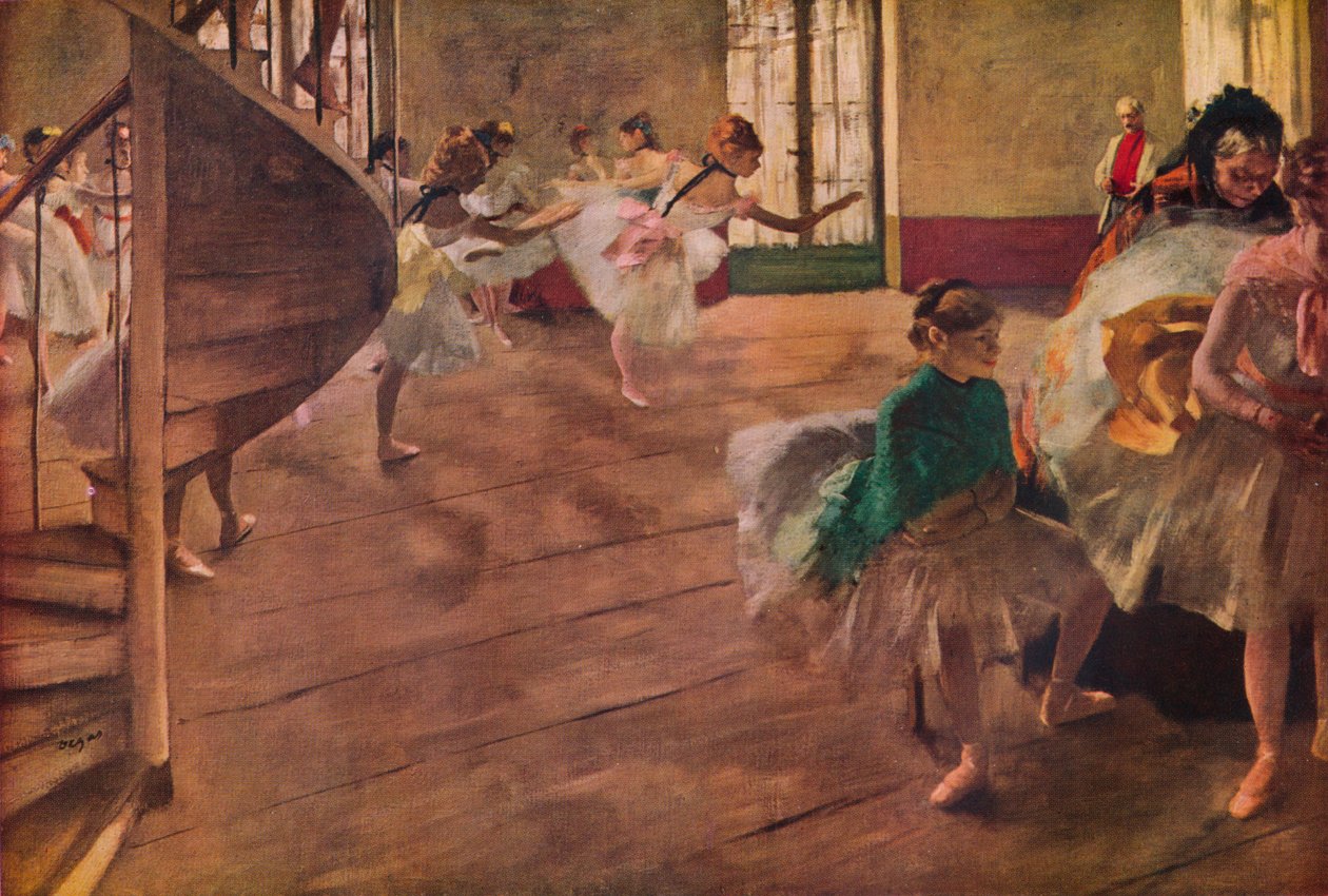 La Répétition, 1877 - Edgar Degas
