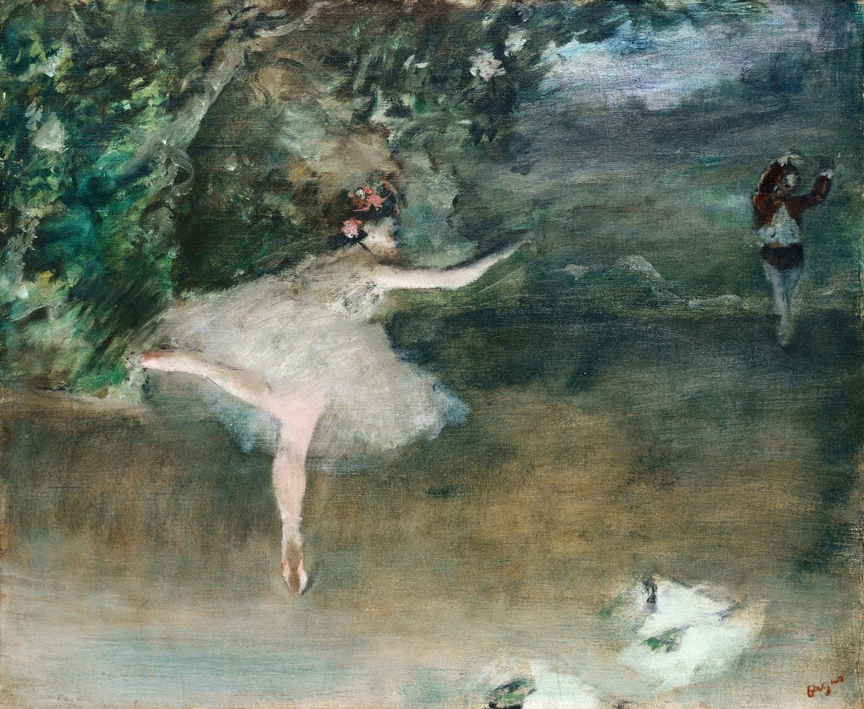 Les Pointes, vers 1877-1878 - Edgar Degas