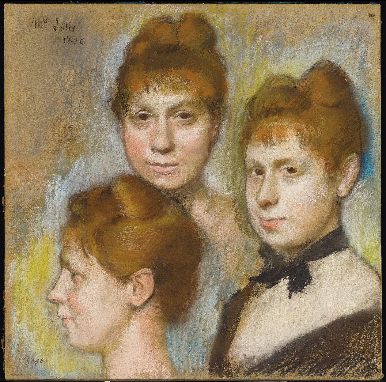 Mademoiselle Salle - Edgar Degas