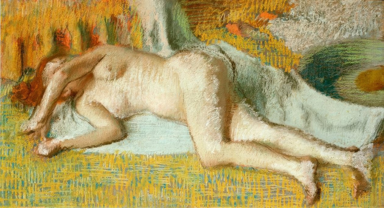 Après le bain - Edgar Degas