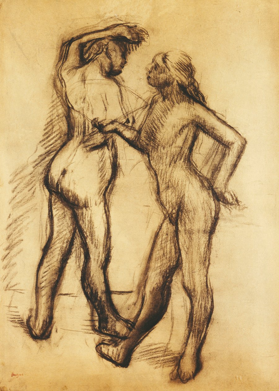 Étude de nu - Edgar Degas