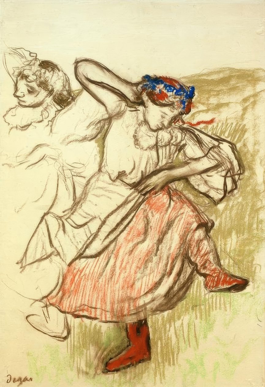 Danseuses russes - Edgar Degas