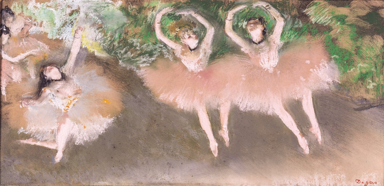 Scène de ballet, c.1879 - Edgar Degas