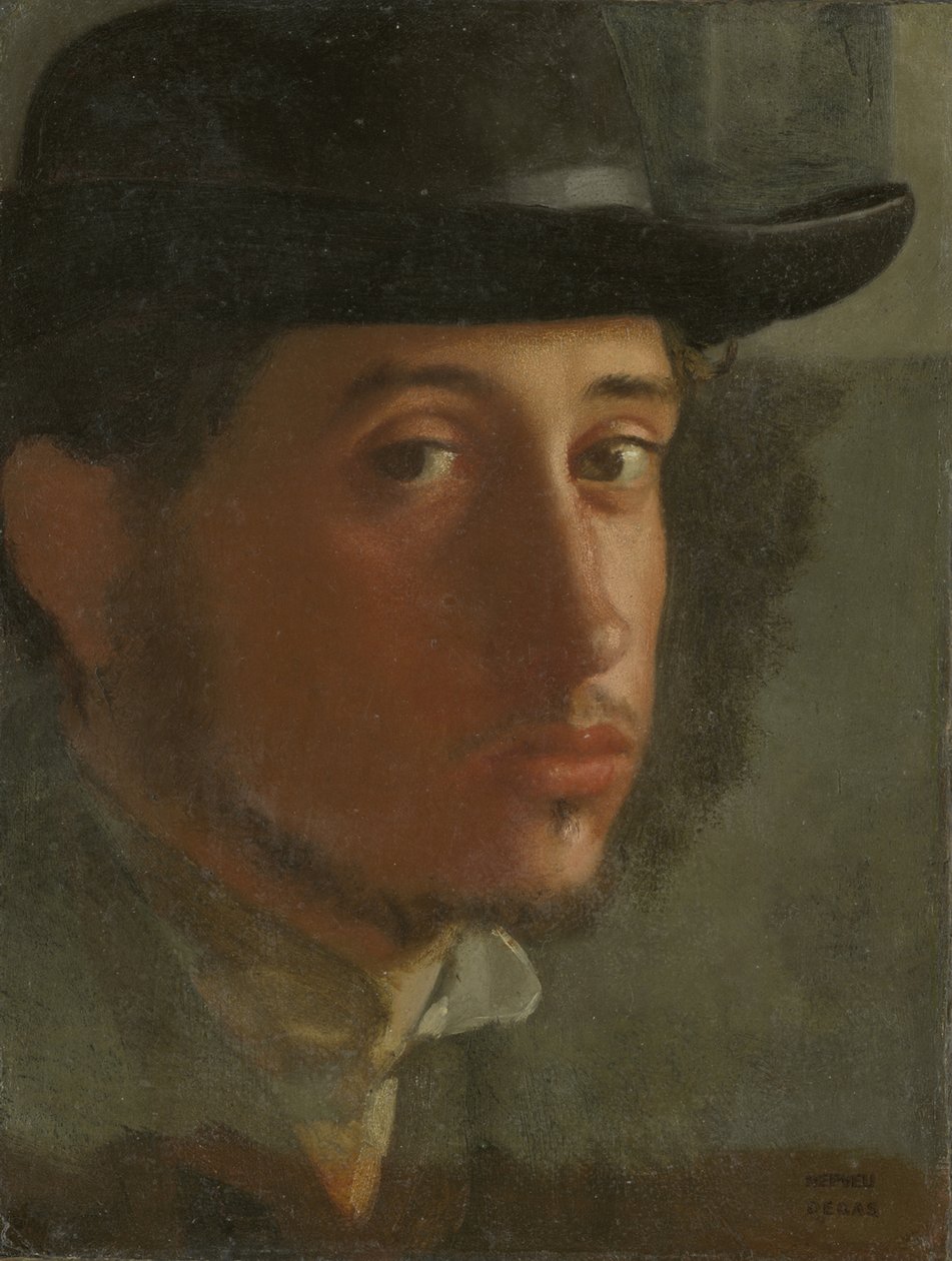 Autoportrait, 1857 - Edgar Degas