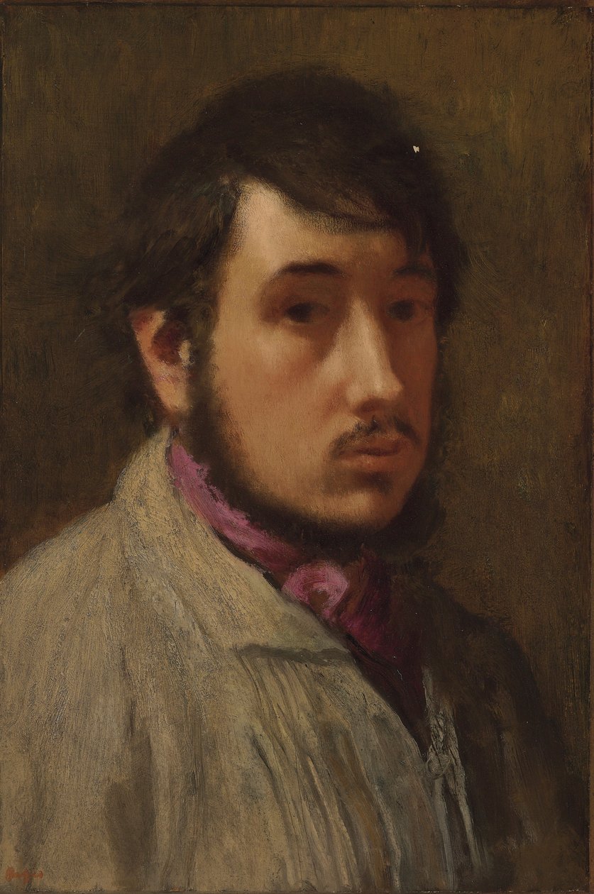 Autoportrait, vers 1858 - Edgar Degas
