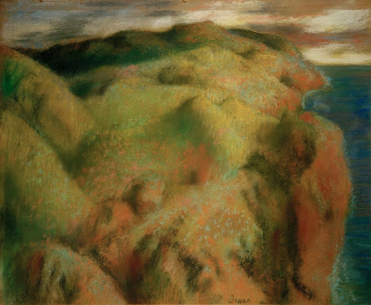 Falaise - Edgar Degas