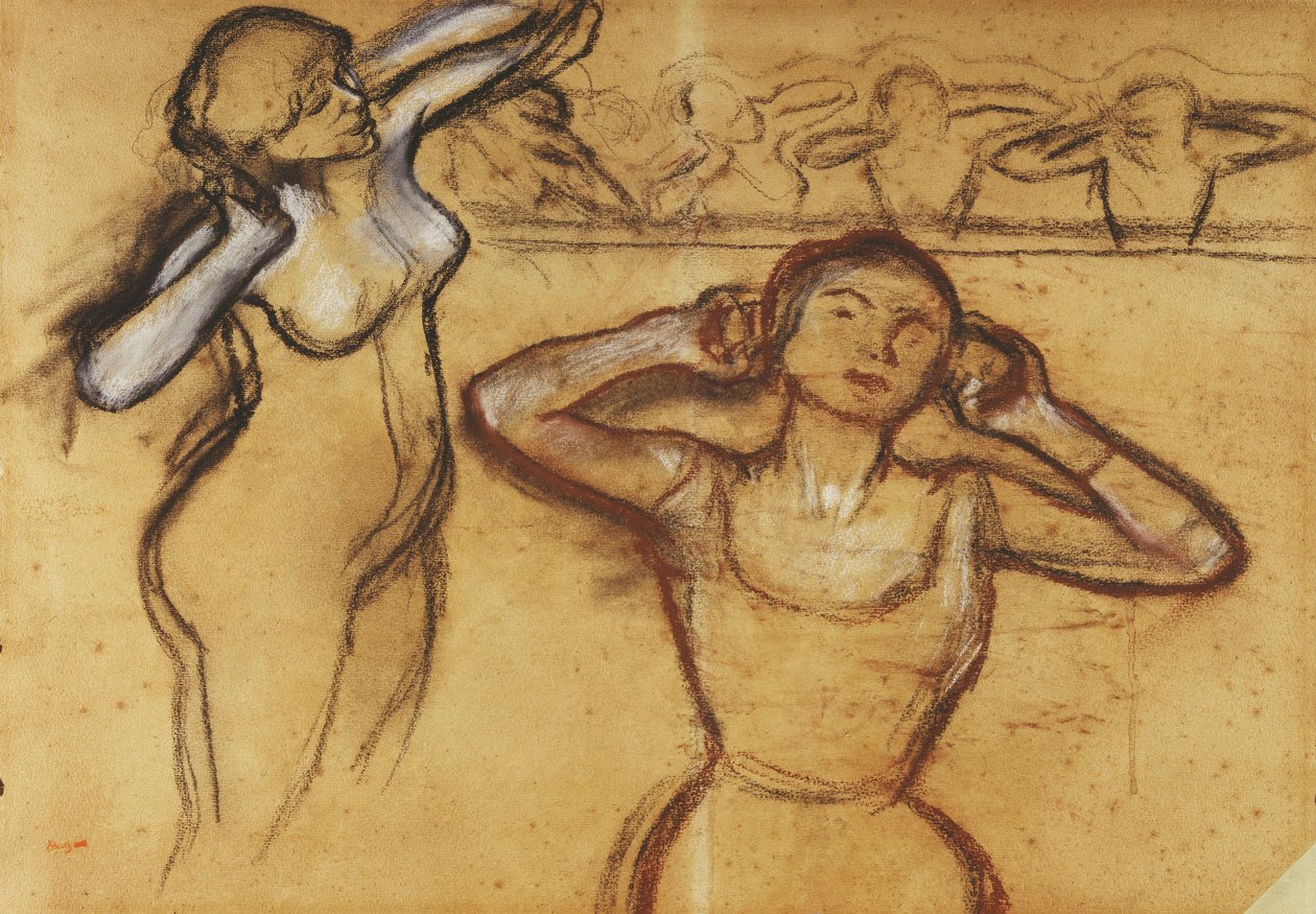Étude de danseuse - Edgar Degas