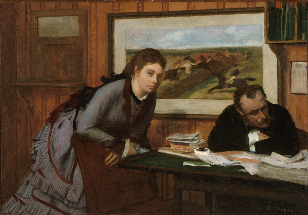Boudeuse, vers 1870 - Edgar Degas