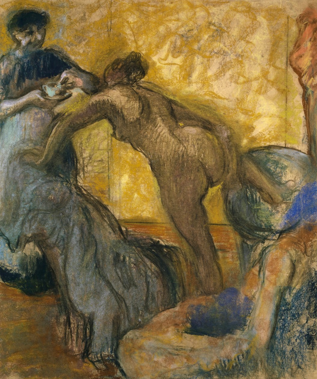 La tasse de chocolat chaud, 1900-5 - Edgar Degas