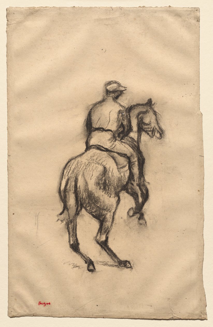 Le Jockey, vers 1885-1900 - Edgar Degas