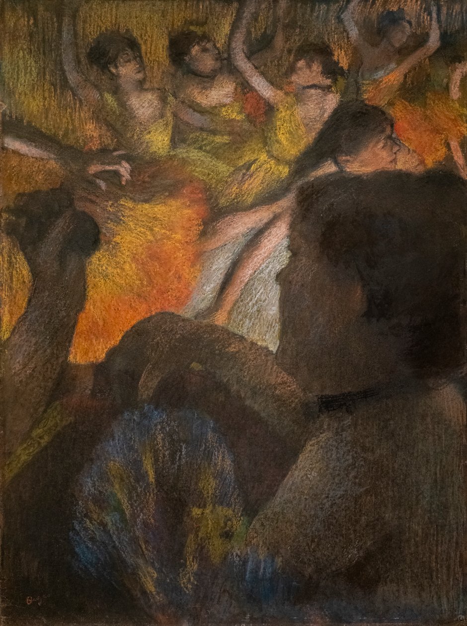 La loge - Edgar Degas