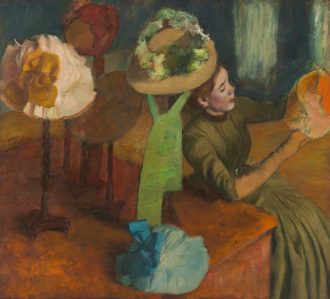 La Boutique de modiste - Edgar Degas