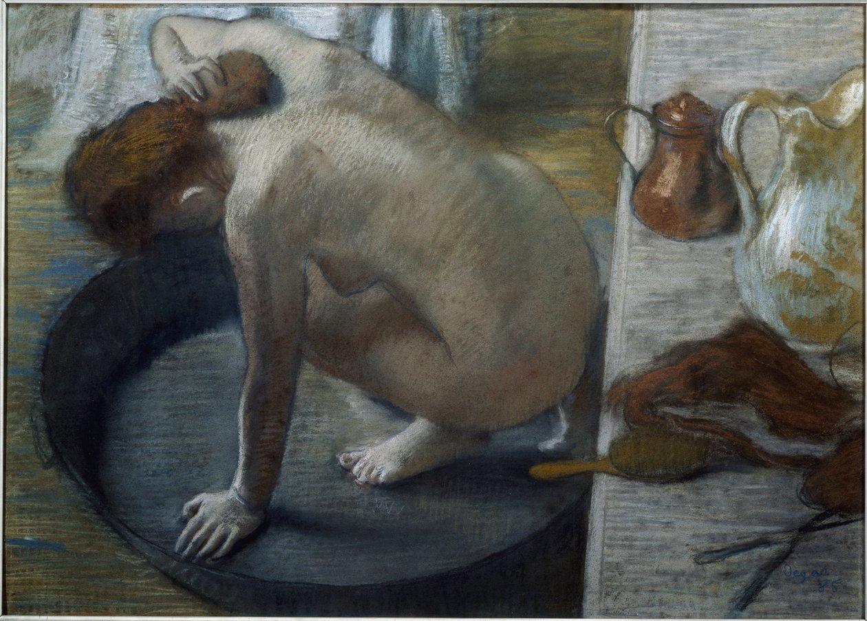 La baignoire - Edgar Degas