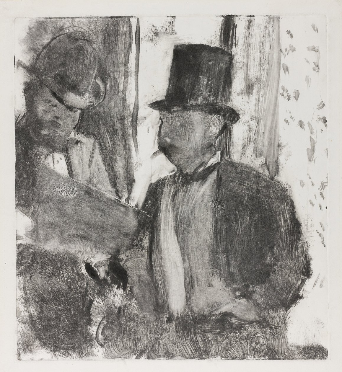 Les Deux Connaisseurs - Edgar Degas