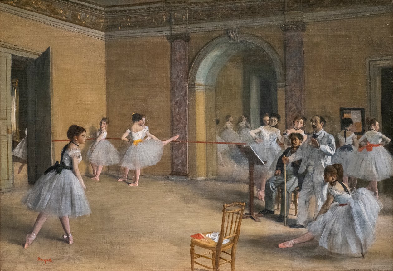 La leçon de danse - Edgar Degas