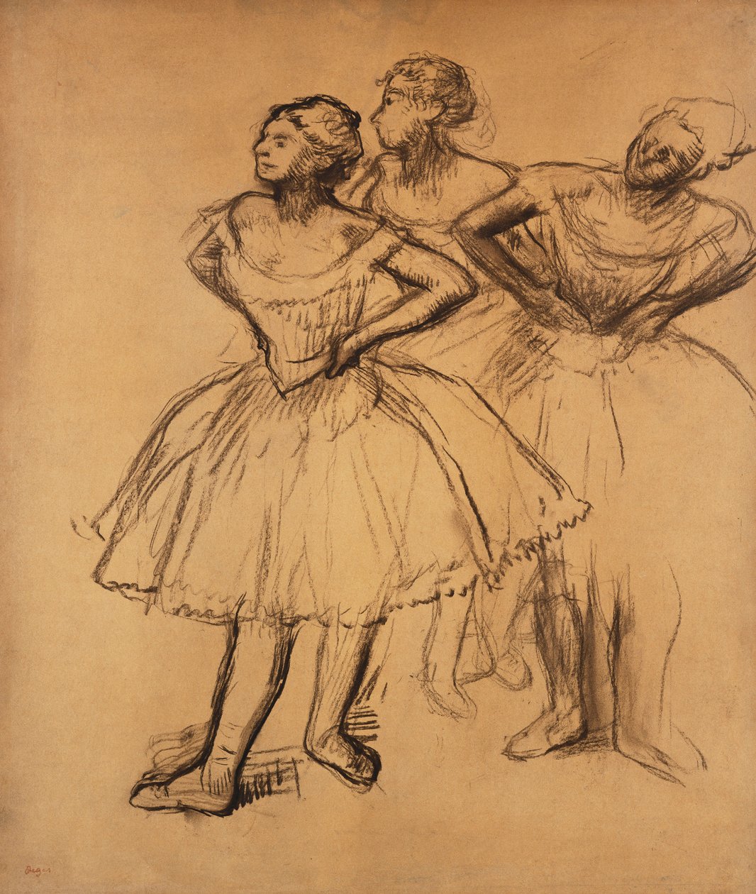 Trois danseuses - Edgar Degas