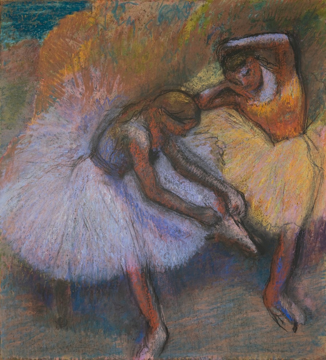 Deux danseurs - Edgar Degas