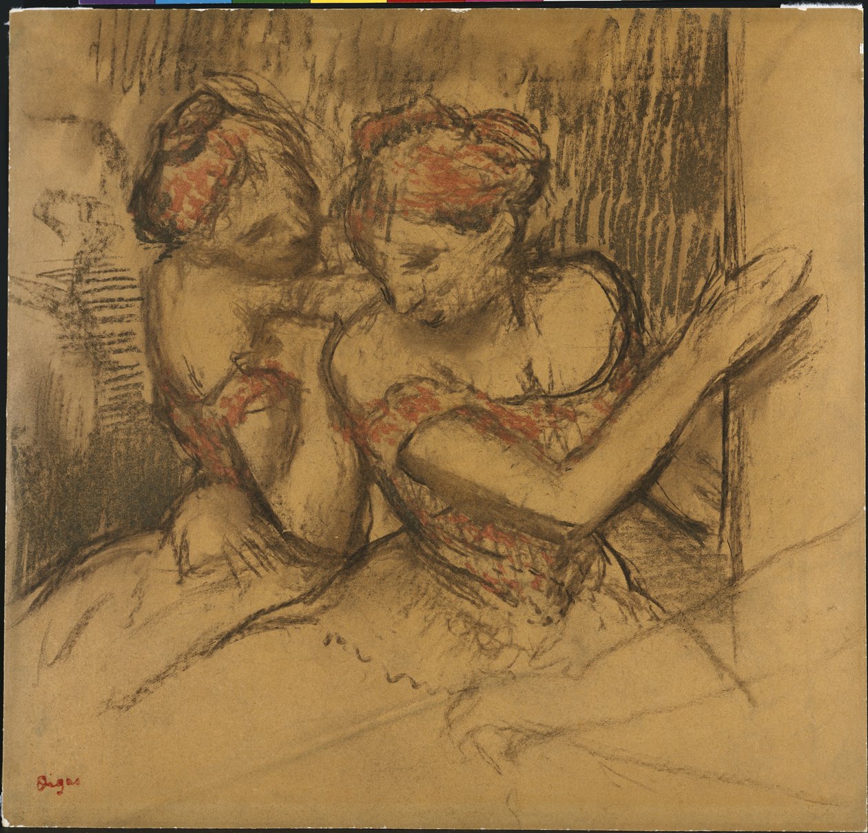 Deux danseurs - Edgar Degas