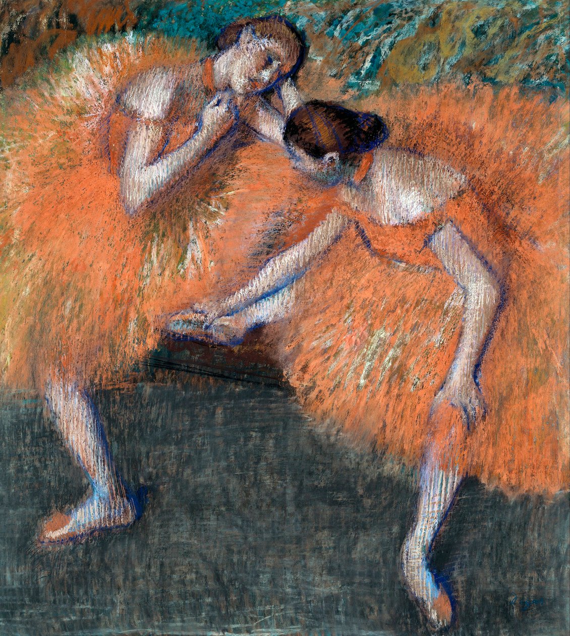 Deux danseurs, vers 1898 - Edgar Degas