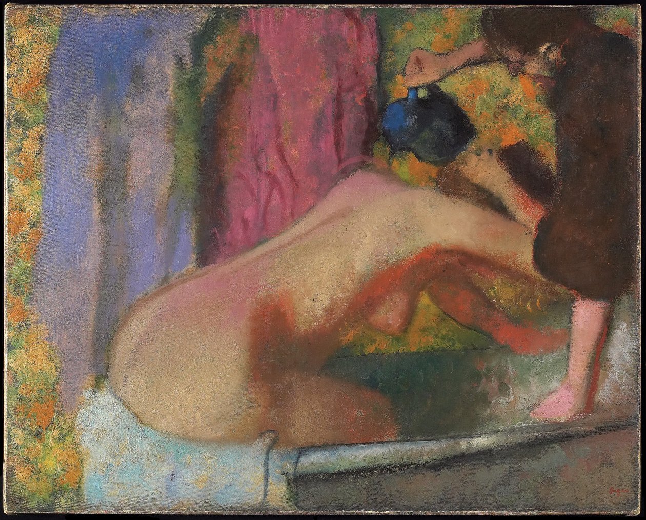 Femme à son Bain, vers 1895 - Edgar Degas