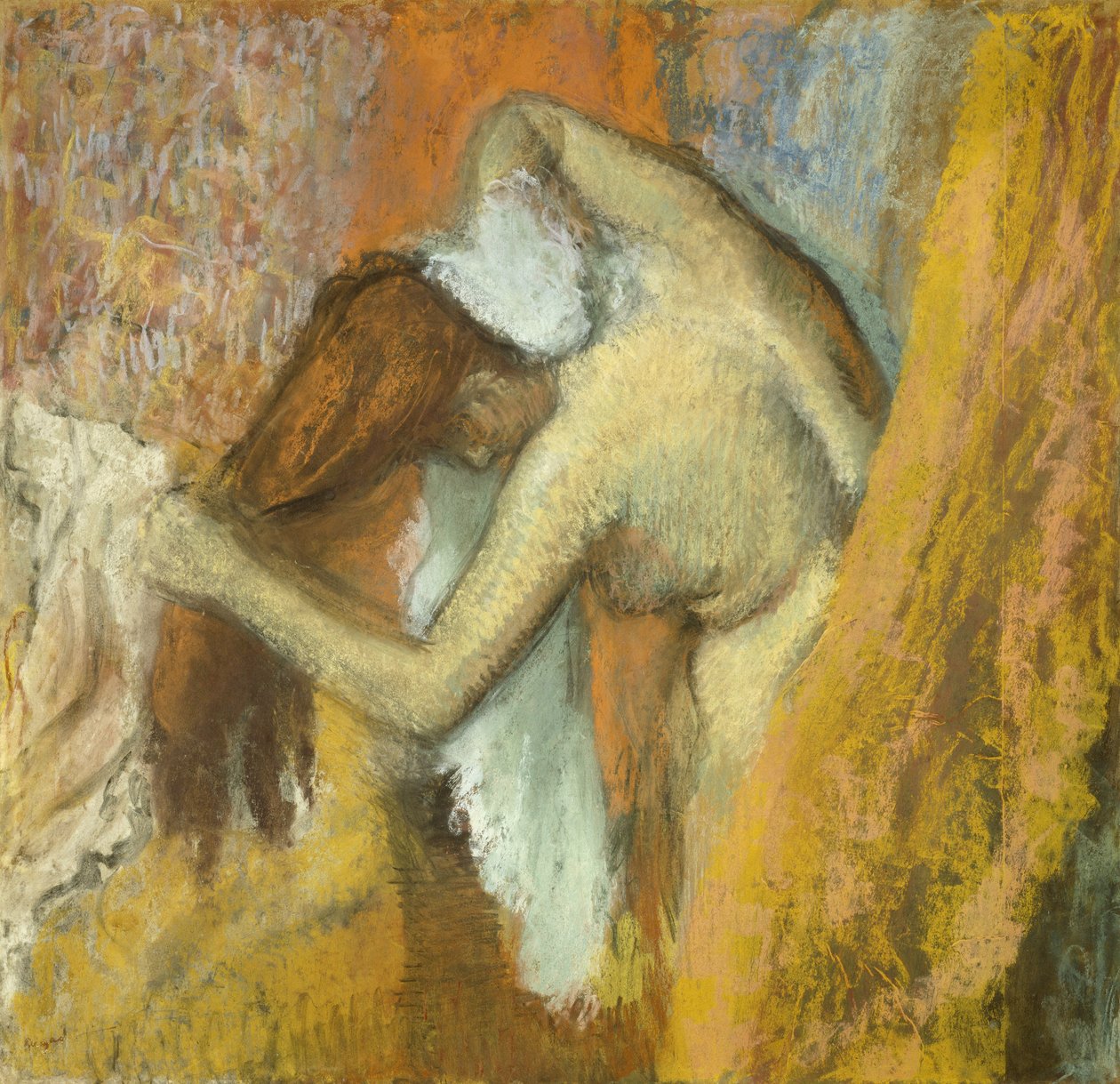 Femme à sa toilette - Edgar Degas