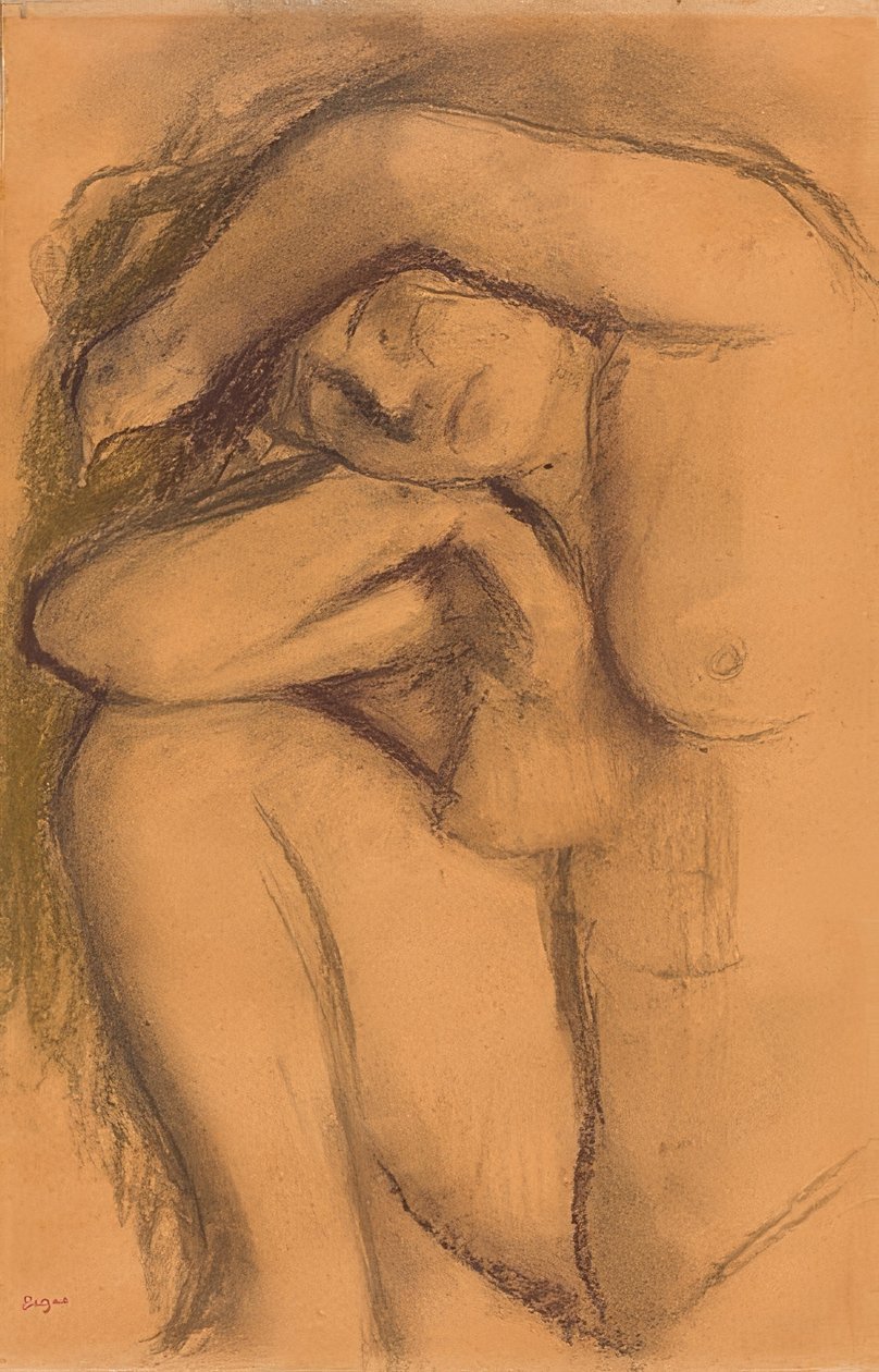 Étude de nu - Edgar Degas