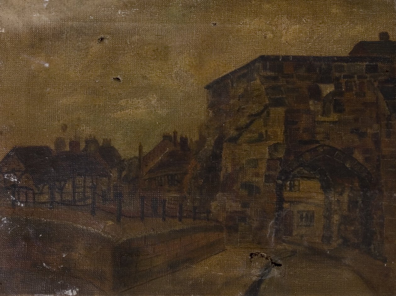 Autour de Cook Street Gate, Coventry, vers 1900 - Edith Elsegood Burrows