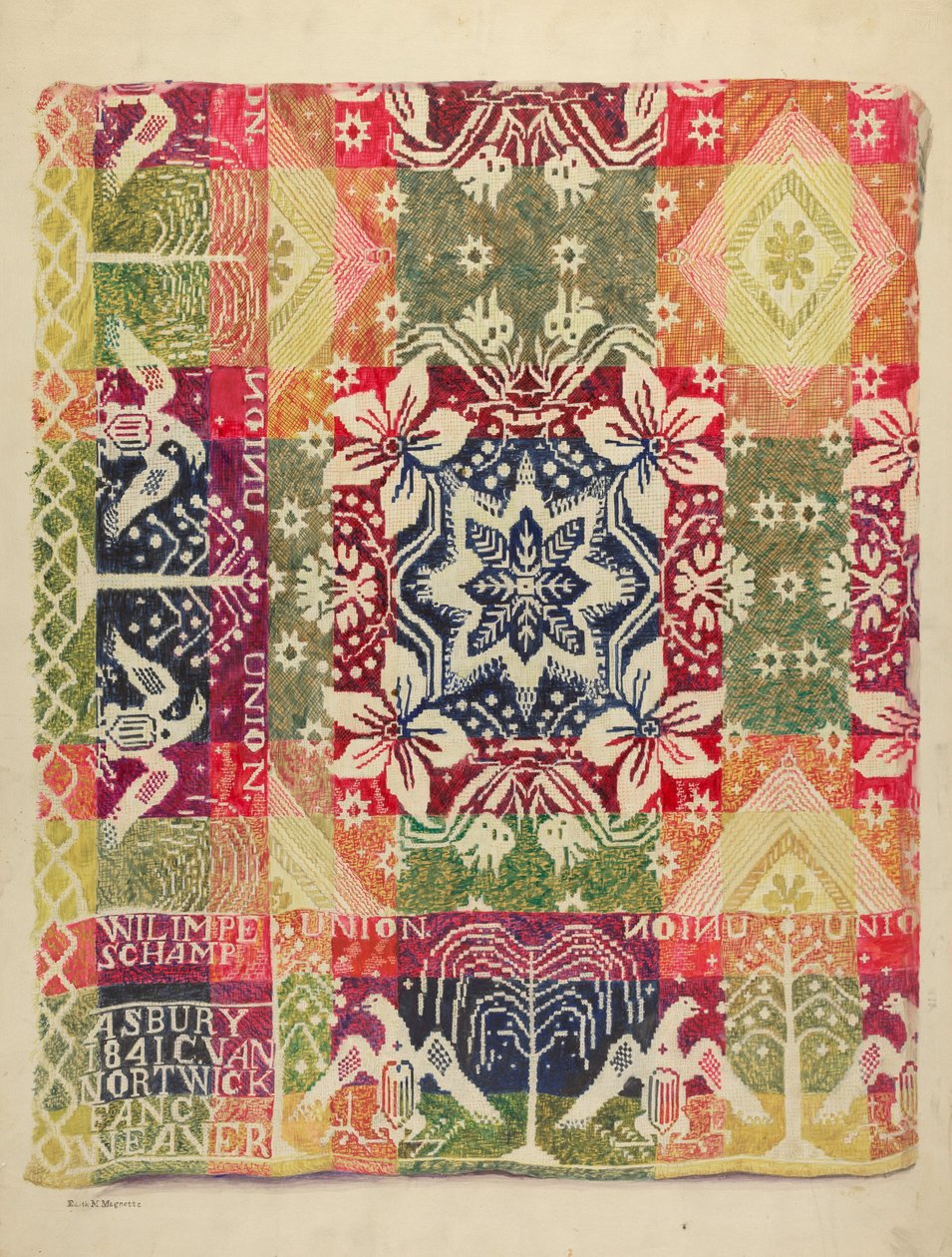 Couverture double face - Edith Magnette