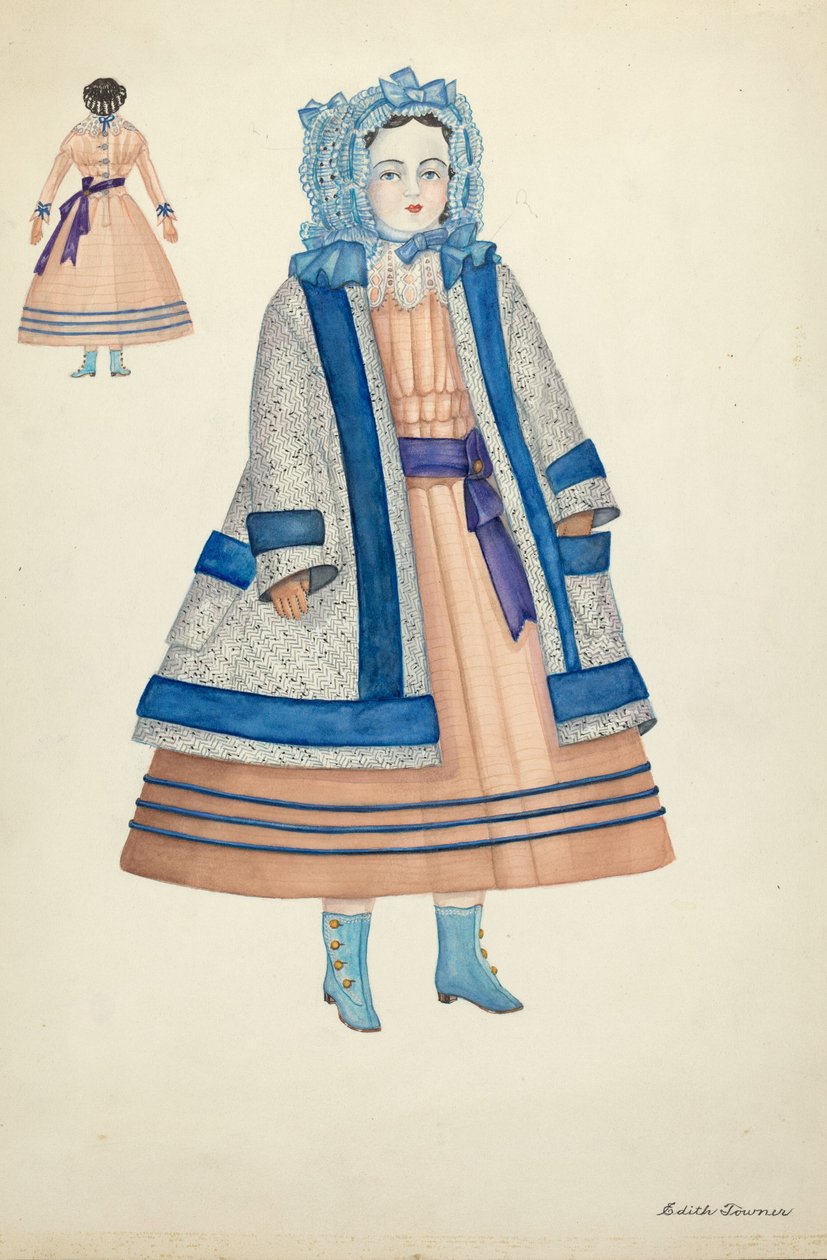 Poupée : "Rose Bates" - Edith Towner