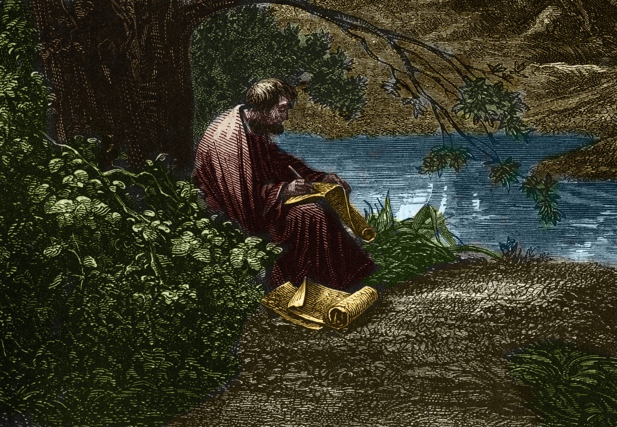 Le philosophe grec Démocrite - Edmond Castan