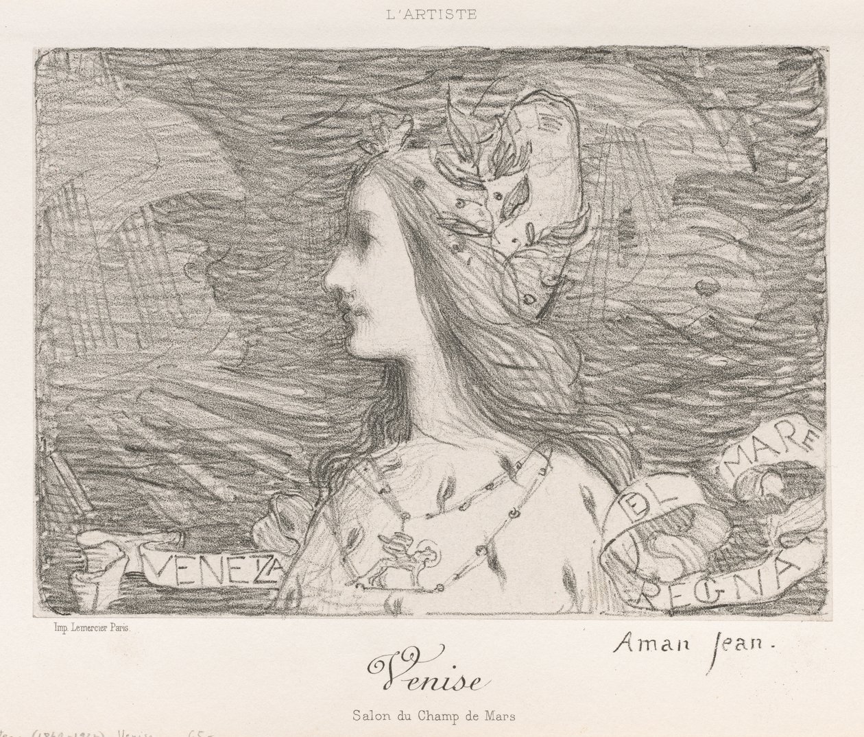 Venise - Edmond François Aman Jean