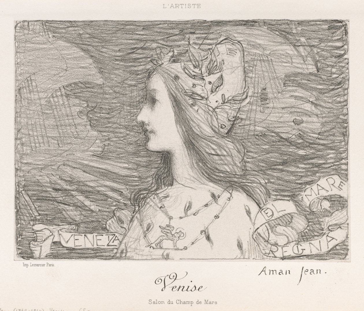 Venise, 1892 - Edmond François Aman Jean