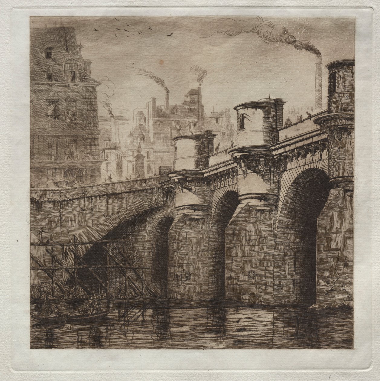 Le Pont Neuf - Edmond Gosselin